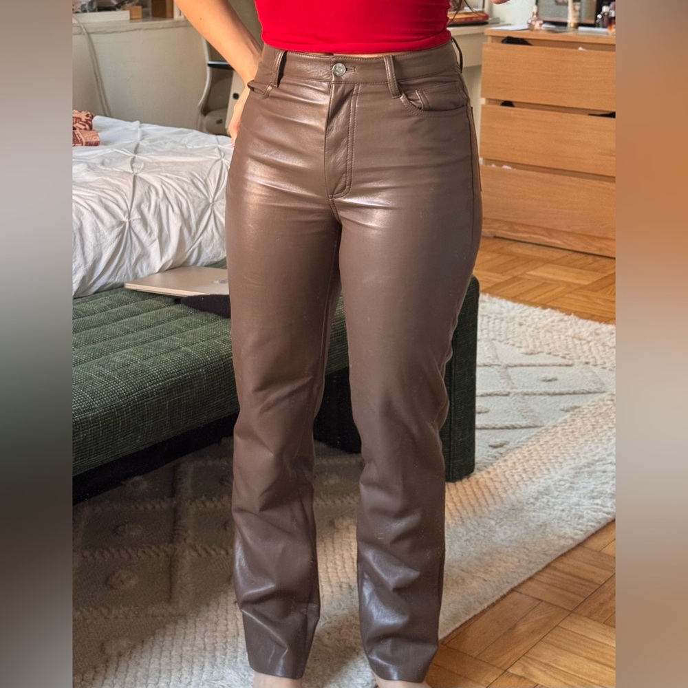 Aritzia Brown Melina Pants